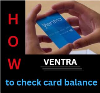 ventra credit card balance